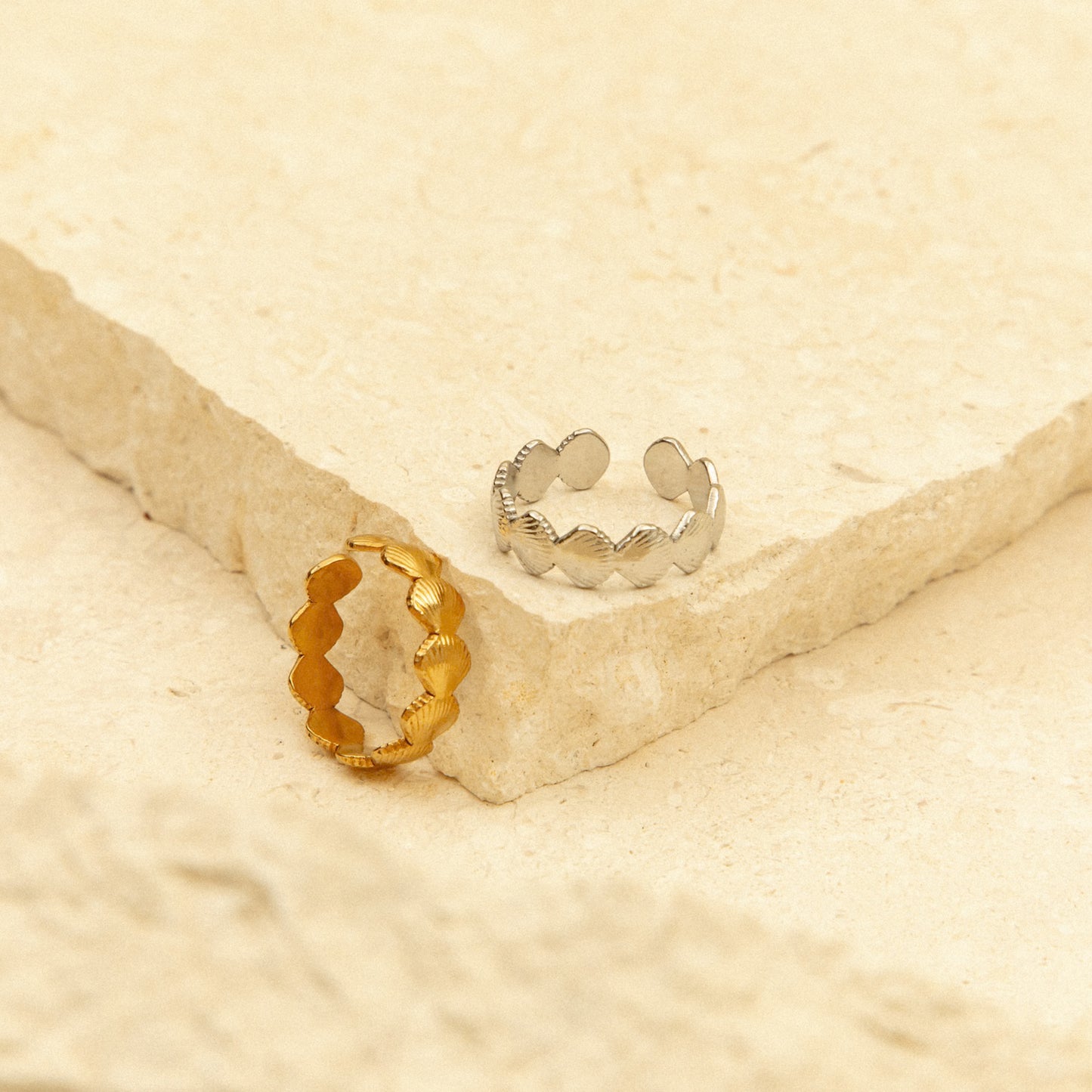 Anillo mini Conchas