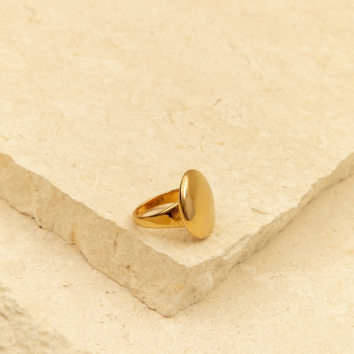Anillo Placa Redonda