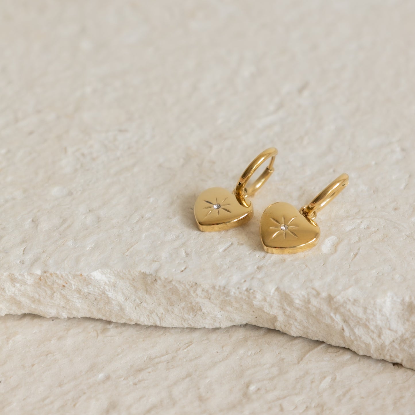 Arete Mini Argolla Corazón